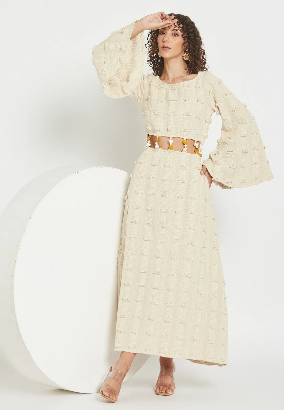 Dawn Sand Maxi Dress