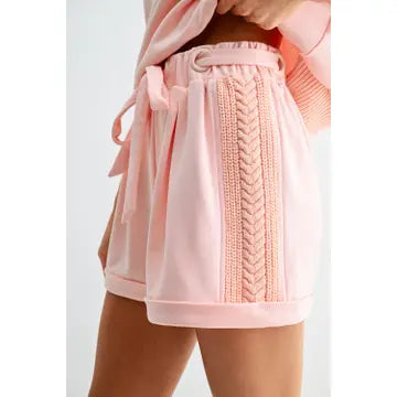 Blush & Braided Lounge Set (PRE-ORDER/AVAILABLE TO SHIP 6/15)