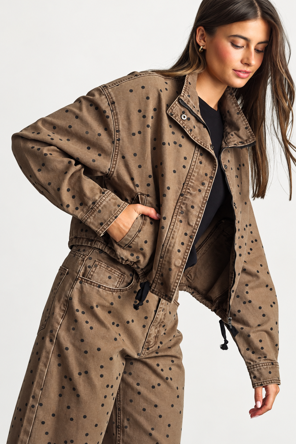 The Piper Polka Dot Jacket