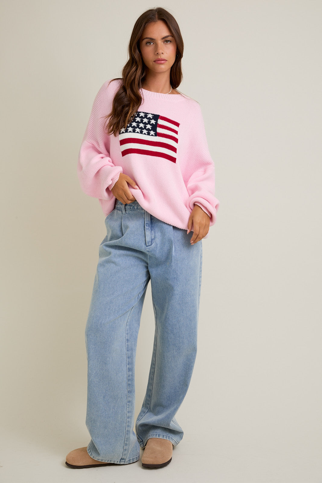All American Cozy Knit Sweater