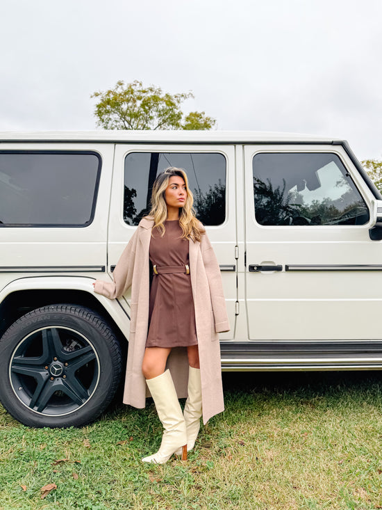 Sunday Morning Mocha Coat