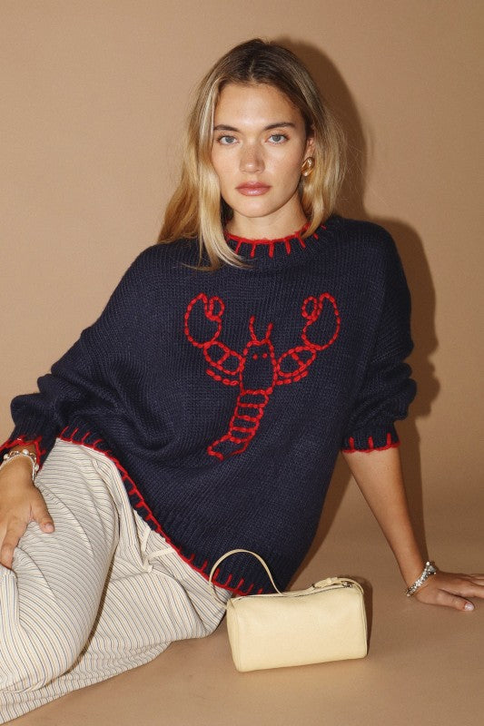 The Coastal Catch Sweater