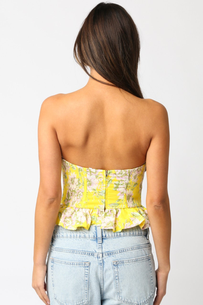 Wildflower Kiss Peplum Top