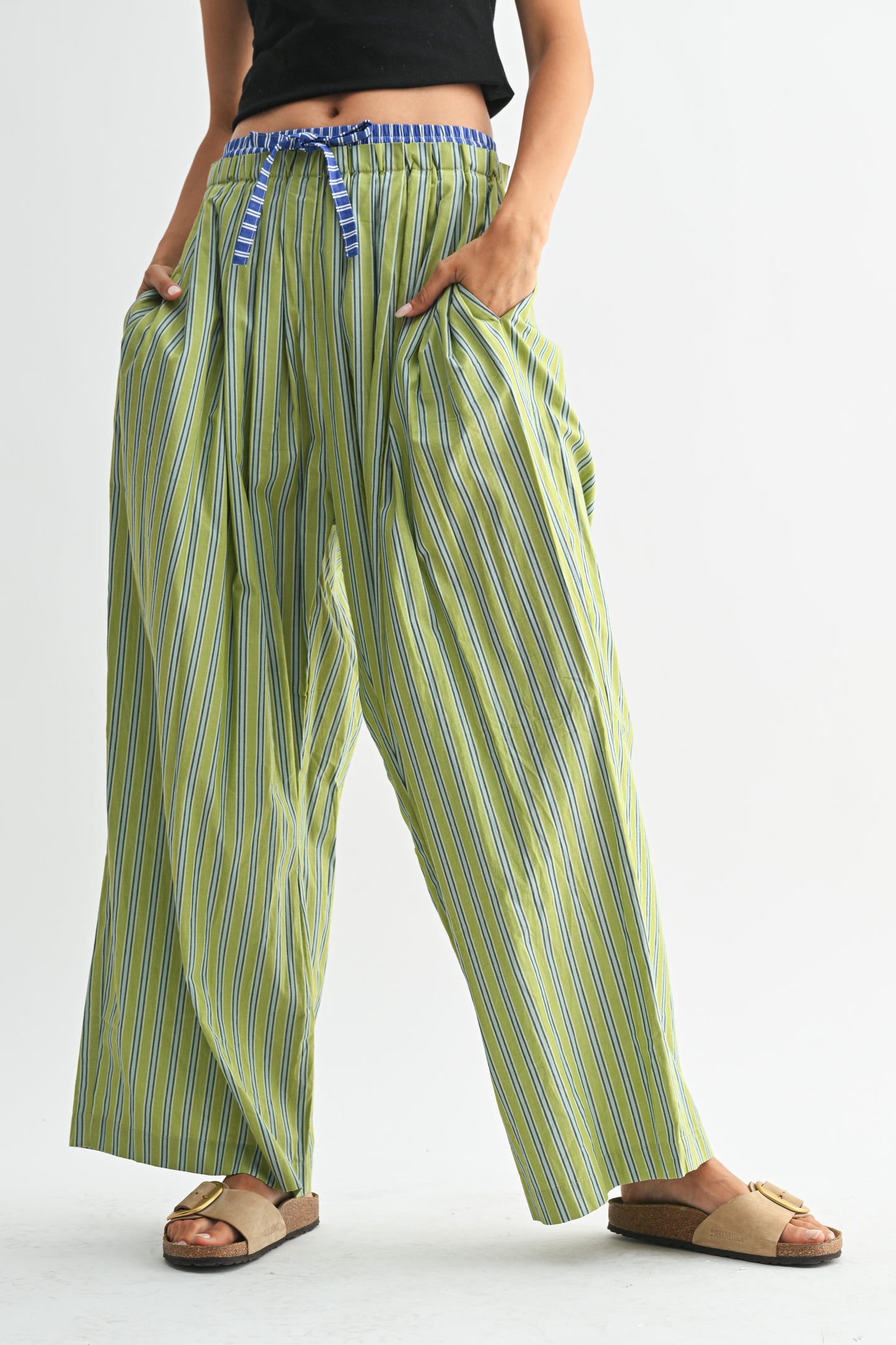 Sam Striped Wide Leg Pants