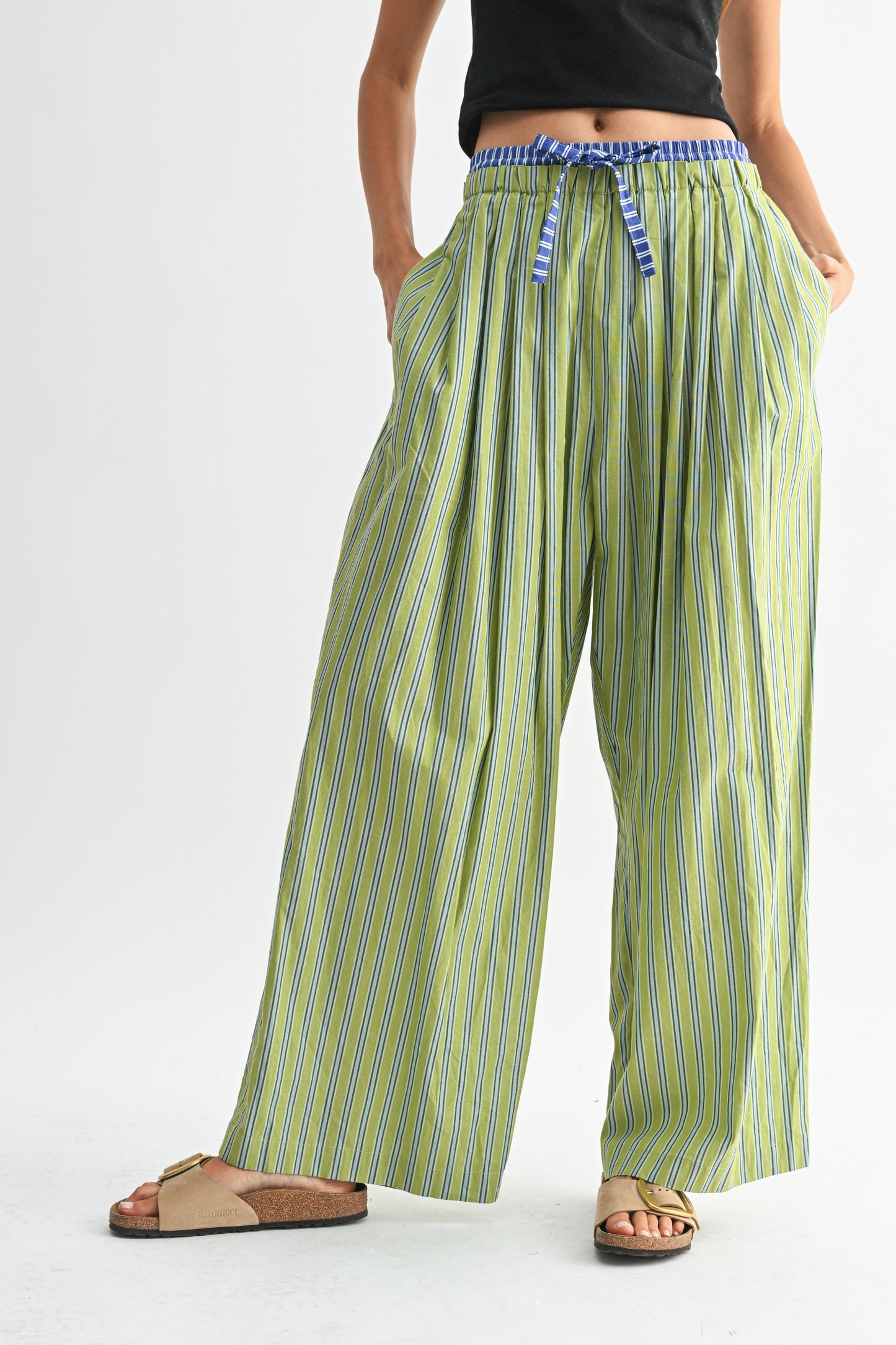 Sam Striped Wide Leg Pants