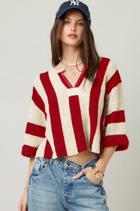 Sunset Sail Knit Top