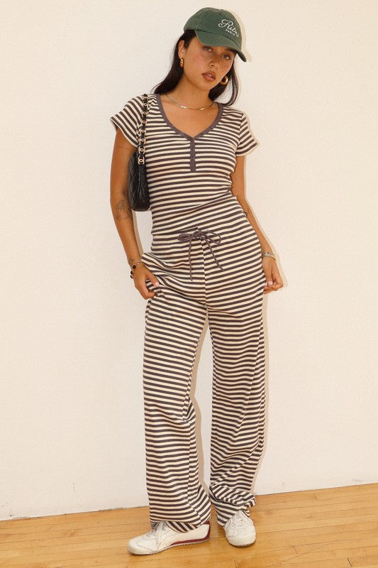 Living For The Weekend Striped Set
