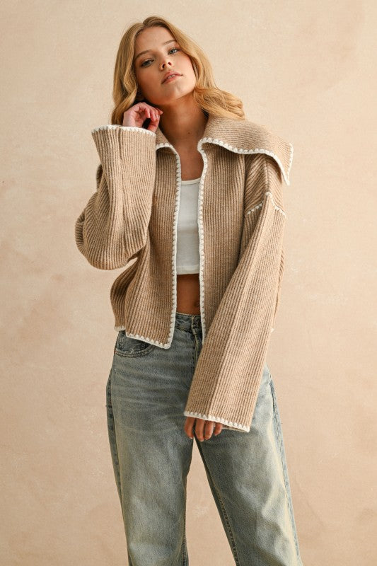 The Lila Sweater Cardigan
