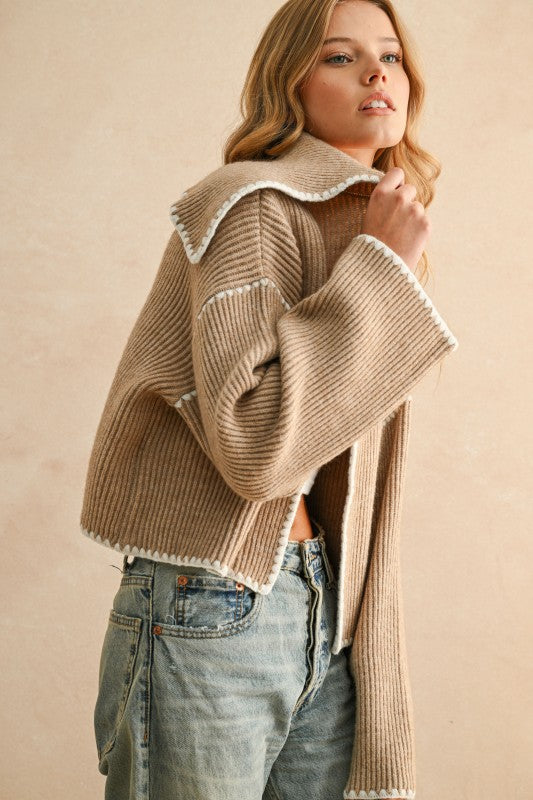 The Lila Sweater Cardigan