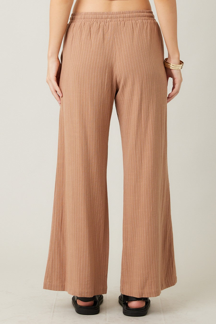 The Peyton Stripe Linen Pants
