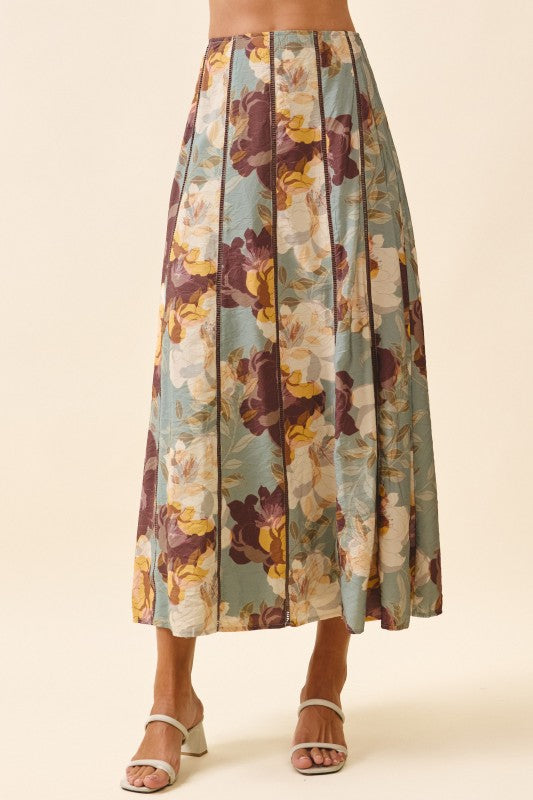 Flora Lane Midi Skirt