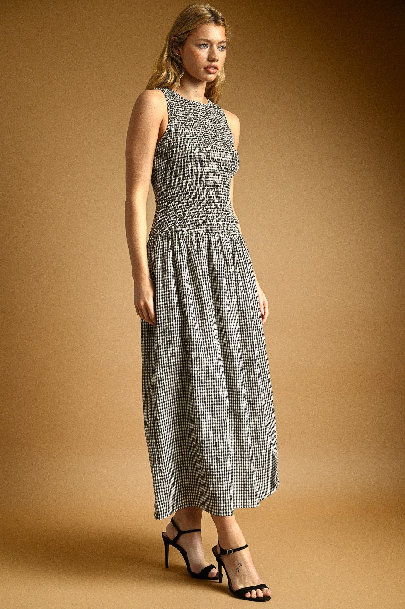 The Charolette Midi Dress (PRE-ORDER/AVAILABLE TO SHIP 8/13)