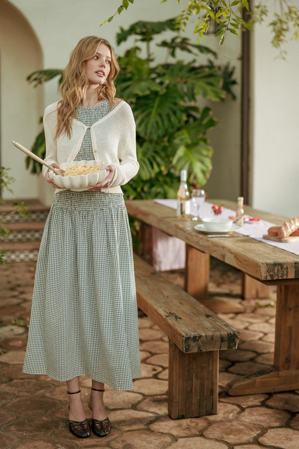 The Magnolia Midi Dress (PRE-ORDER/AVAILABLE TO SHIP 8/13)
