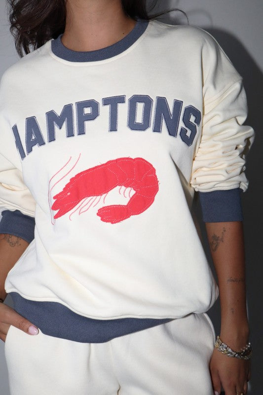 The Hamptons Harbor Crewneck Sweatshirt