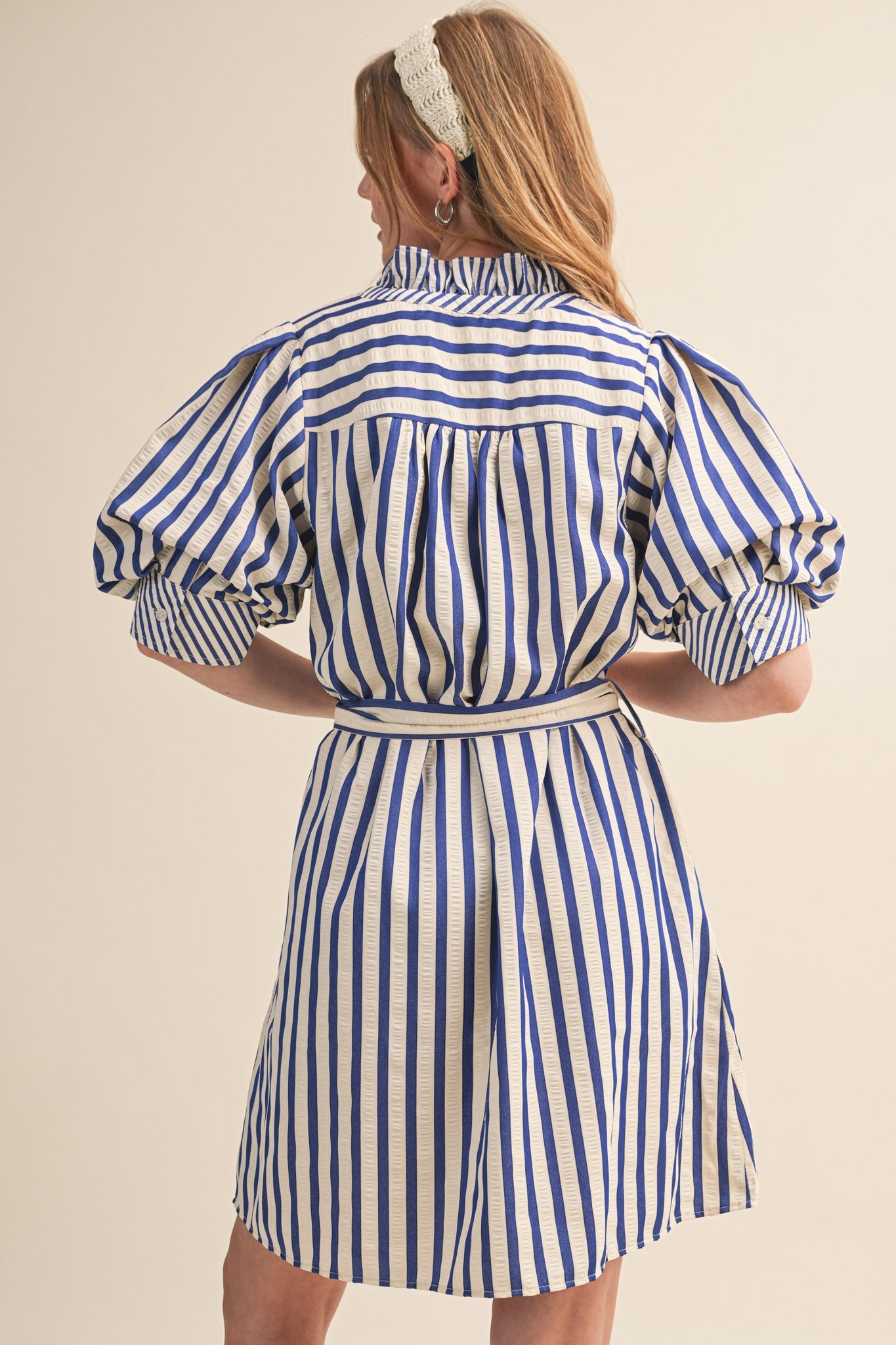 Nantucket Ruffle Mini Dress - PREORDER (AVAILABLE TO SHIP 7/3)