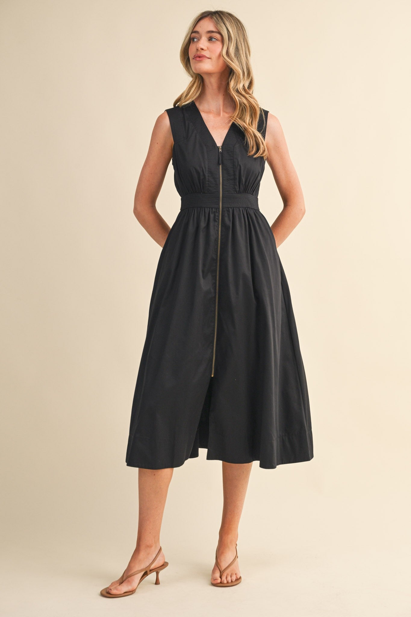 Midnight Muse Midi Dress - PREORDER (AVAILABLE TO SHIP 7/3)