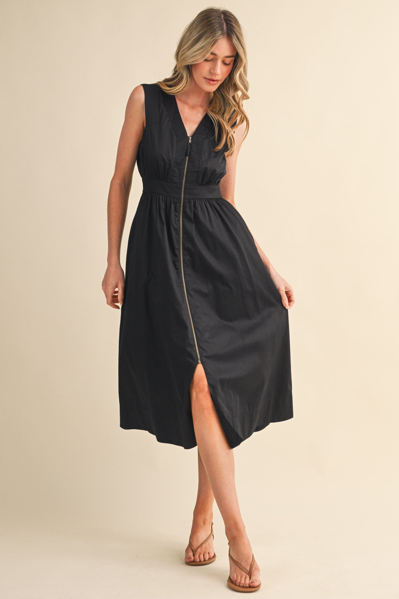 Midnight Muse Midi Dress - PREORDER (AVAILABLE TO SHIP 7/3)