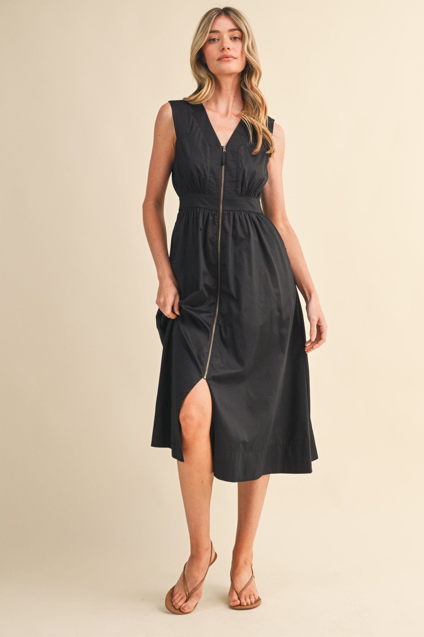 Midnight Muse Midi Dress - PREORDER (AVAILABLE TO SHIP 7/3)