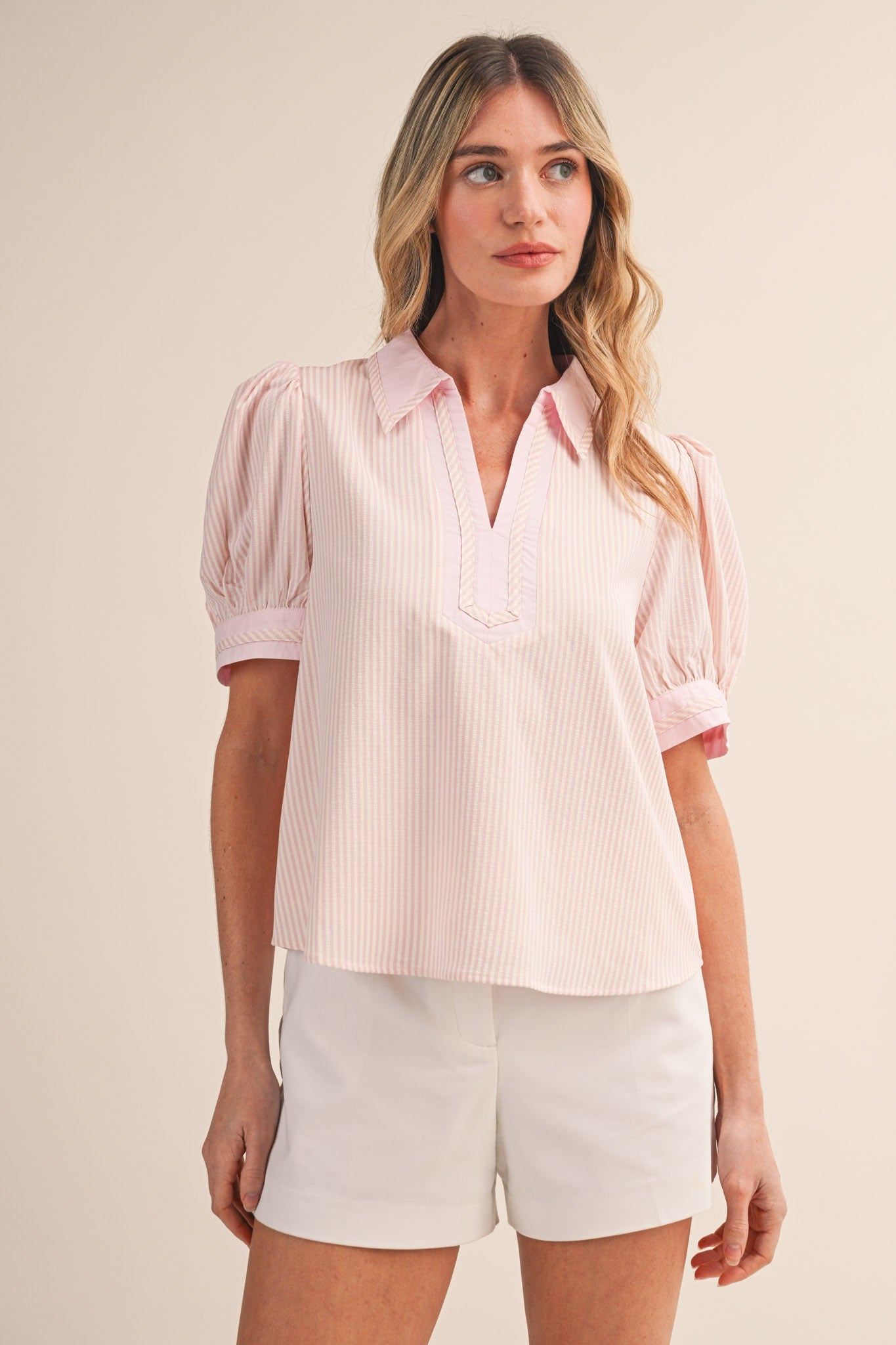 Harbor Stripe Blouse (PRE-ORDER - AVAILABLE TO SHIP 3/3)