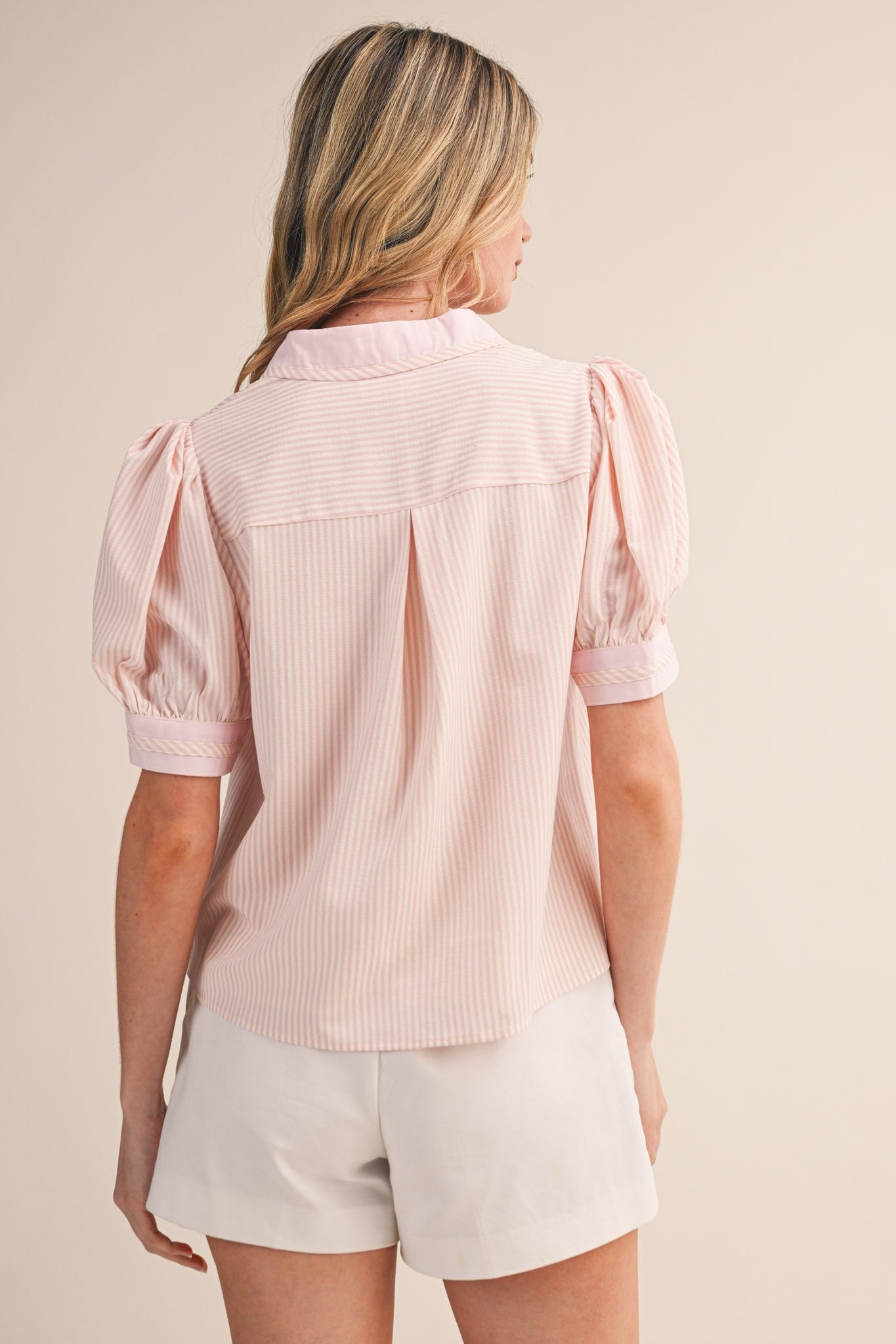 Harbor Stripe Blouse (PRE-ORDER - AVAILABLE TO SHIP 3/3)