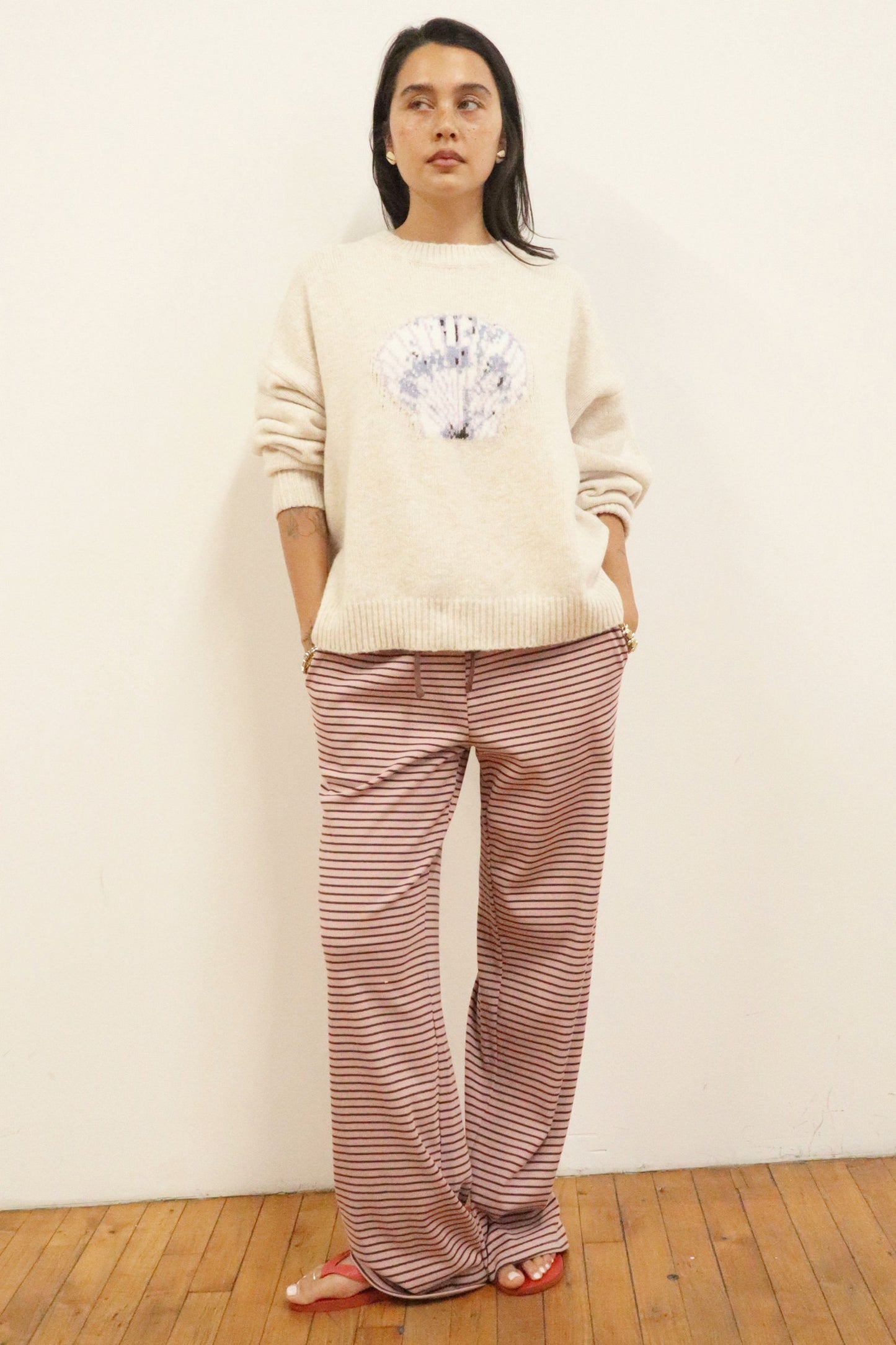 Seaside Shell Sweater