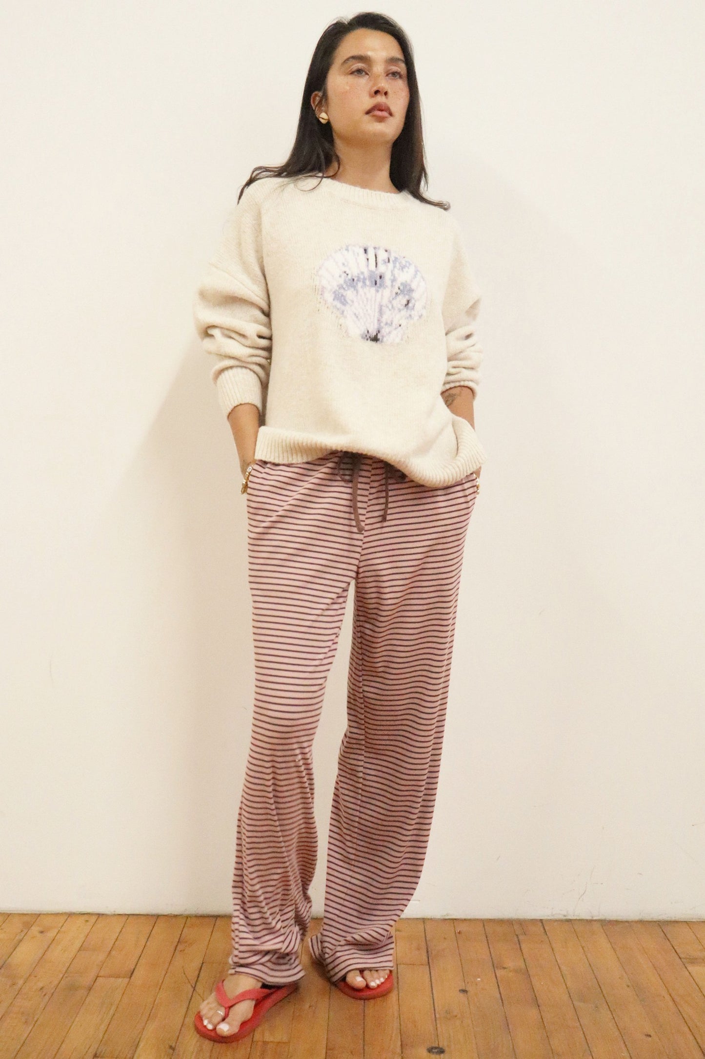 Seaside Shell Sweater