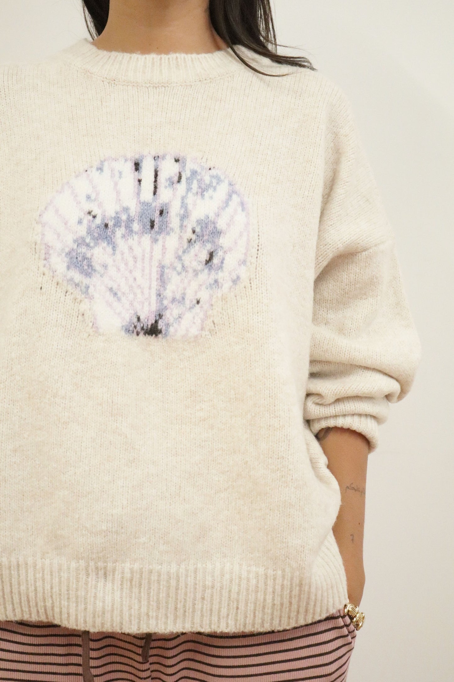 Seaside Shell Sweater