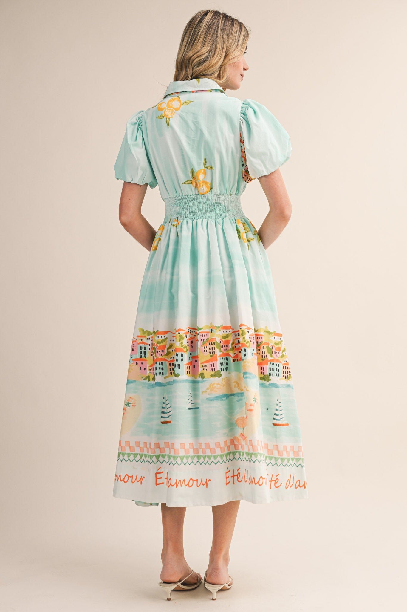 Capri Coast Midi Dress