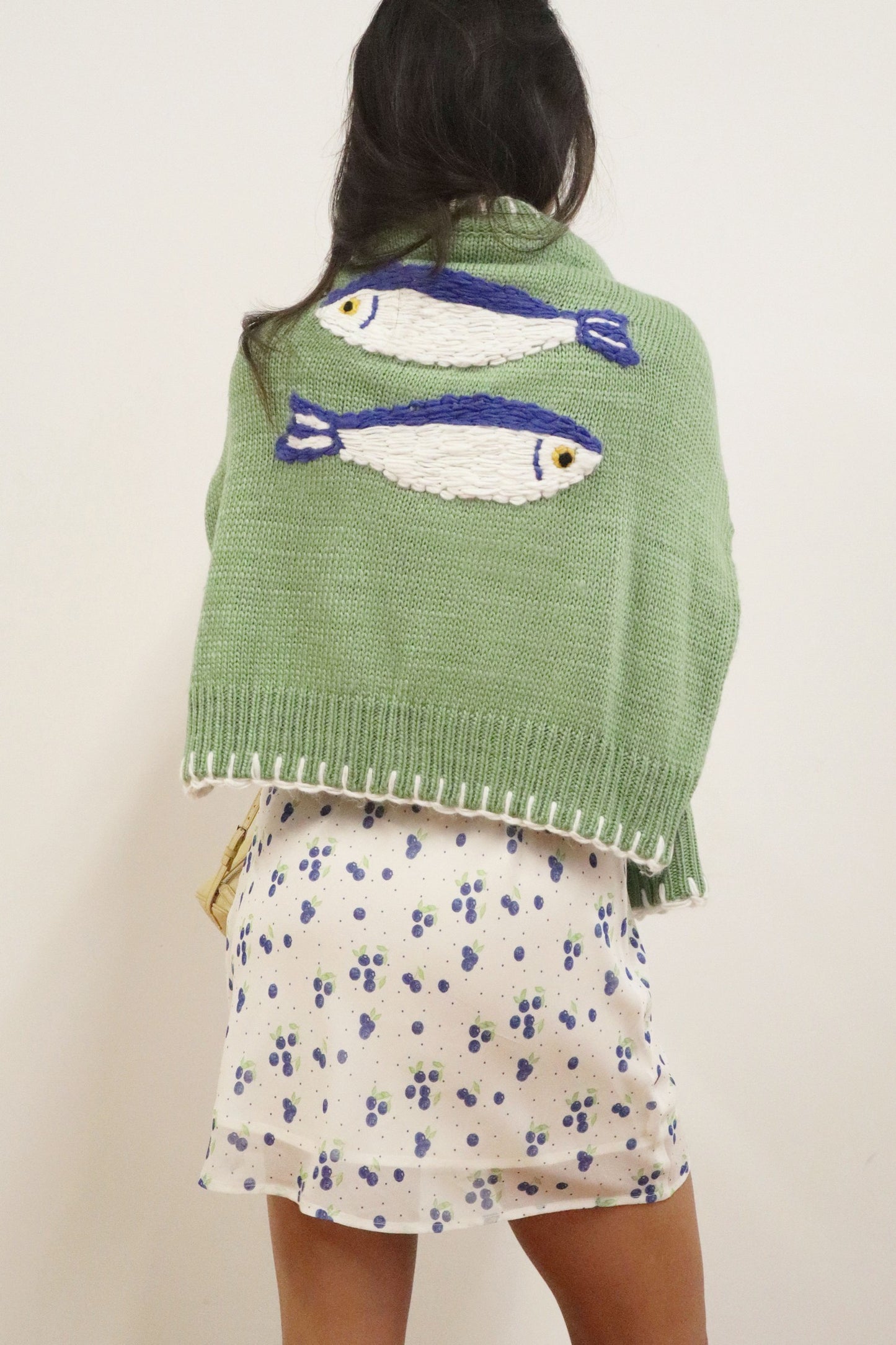 Catch Of The Coast Knitted Fish Sweater