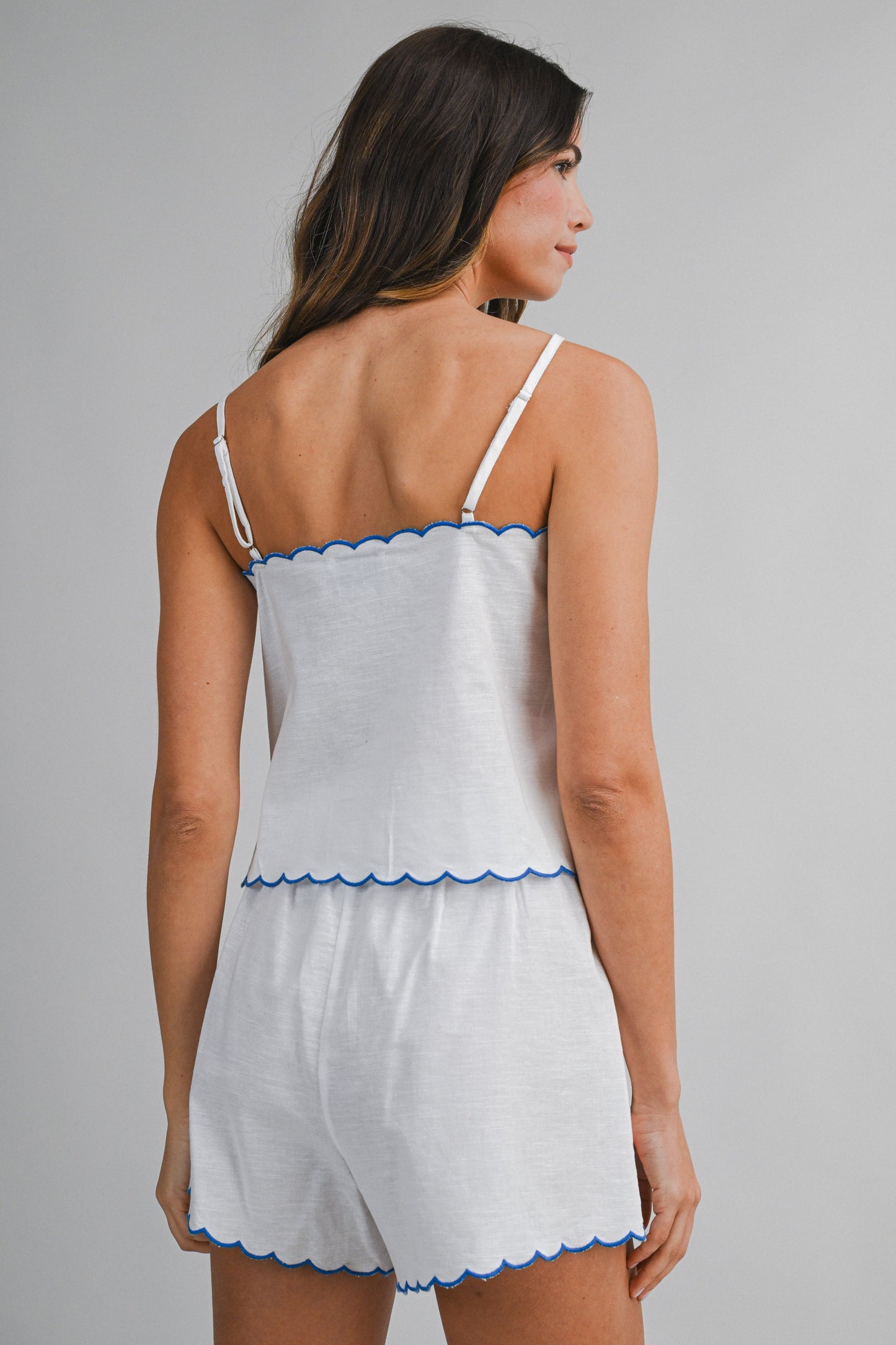 Wildflower Embroidered Top & Shorts Set (PRE-ORDER - AVAILABLE TO SHIP 2/11)