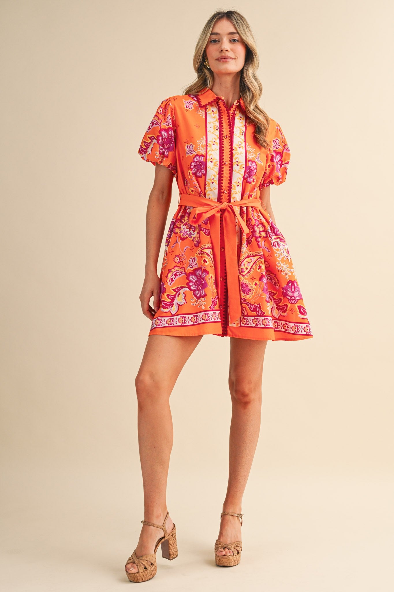 Paradise Pedals Mini Dress - PREORDER (AVAILABLE TO SHIP 7/3)