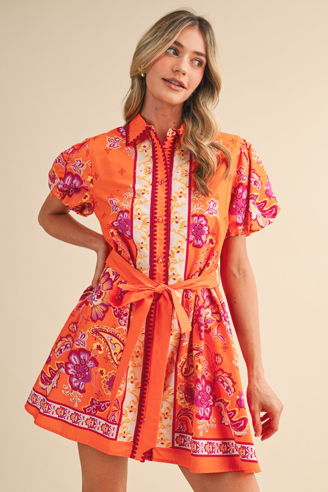 Paradise Pedals Mini Dress - PREORDER (AVAILABLE TO SHIP 7/3)
