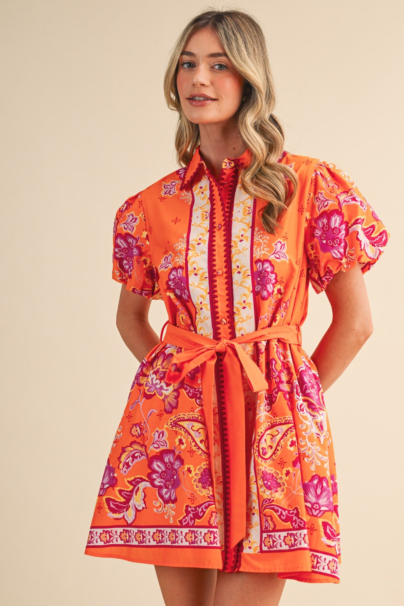 Paradise Pedals Mini Dress - PREORDER (AVAILABLE TO SHIP 7/3)