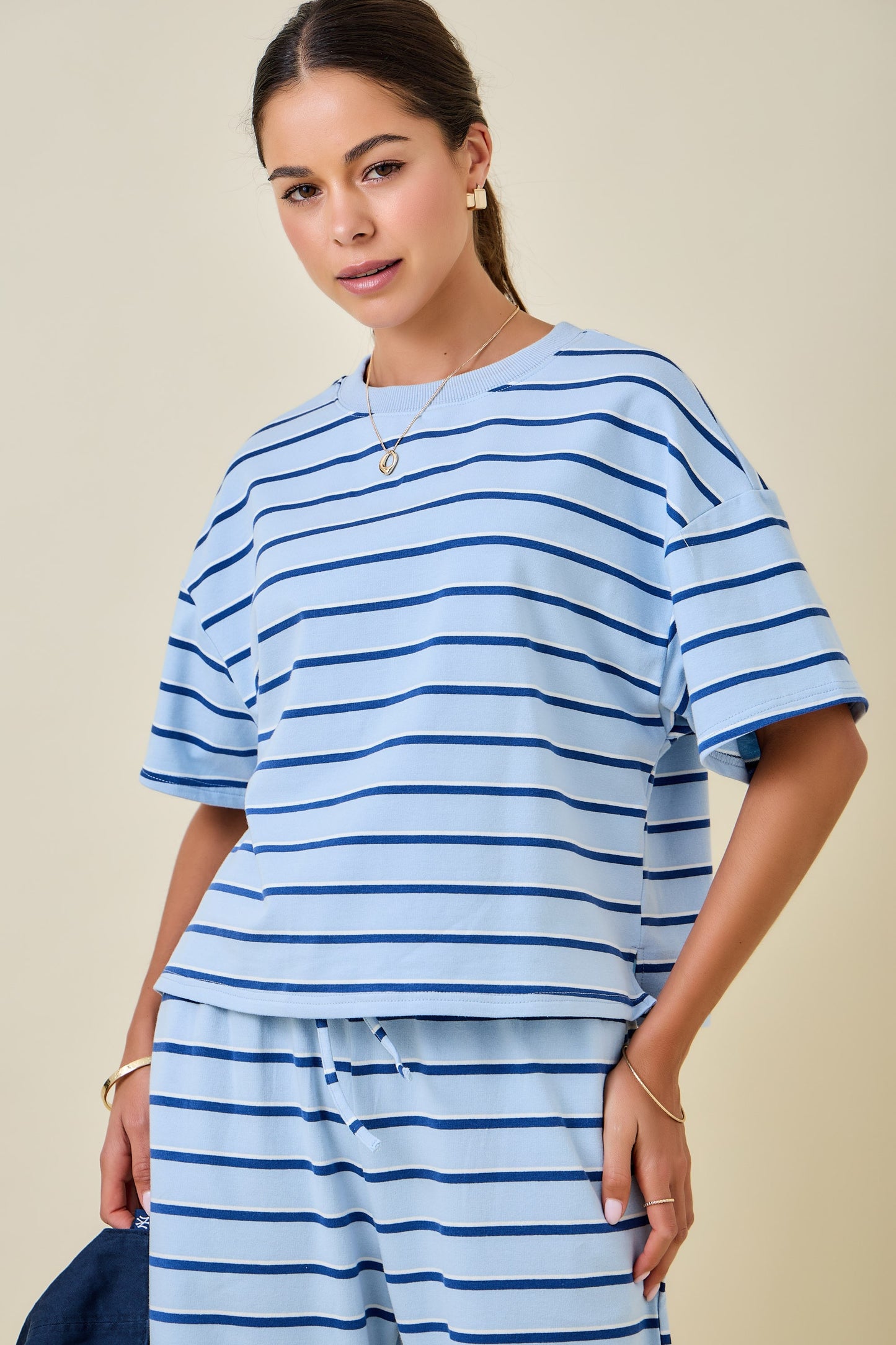 Blue Skies Lounge Top (PRE-ORDER/AVAILABLE TO SHIP 9/12)