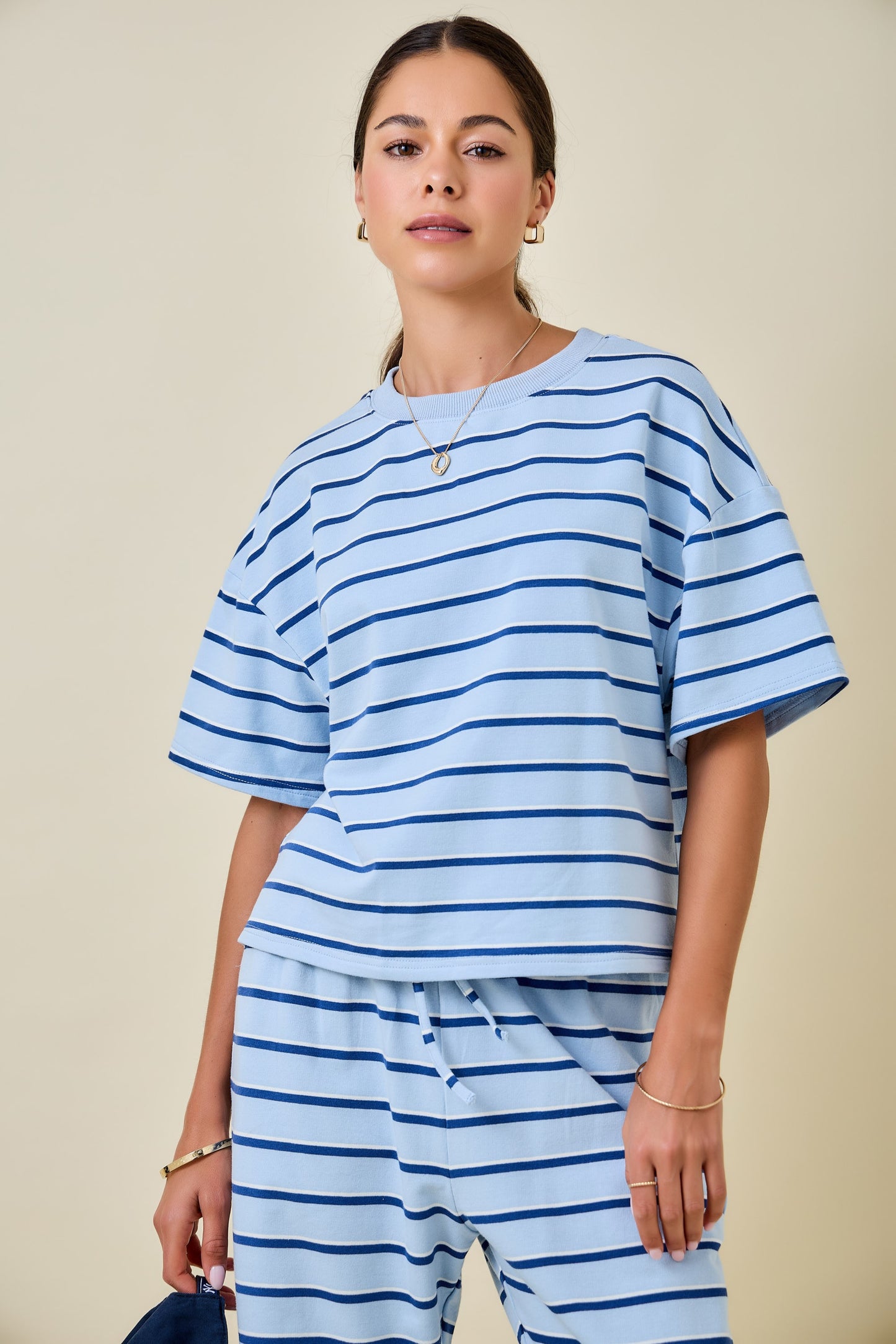 Blue Skies Lounge Top (PRE-ORDER/AVAILABLE TO SHIP 9/12)