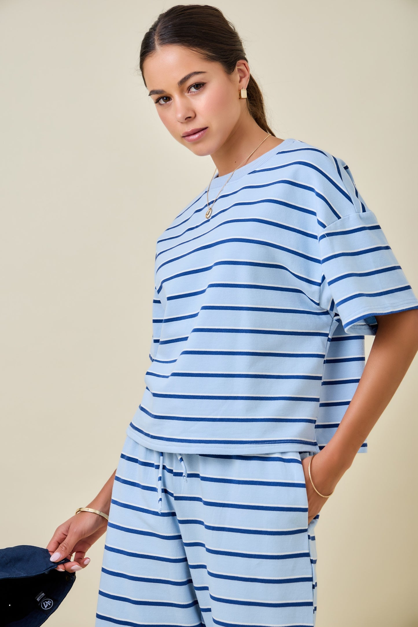Blue Skies Lounge Top (PRE-ORDER/AVAILABLE TO SHIP 9/12)