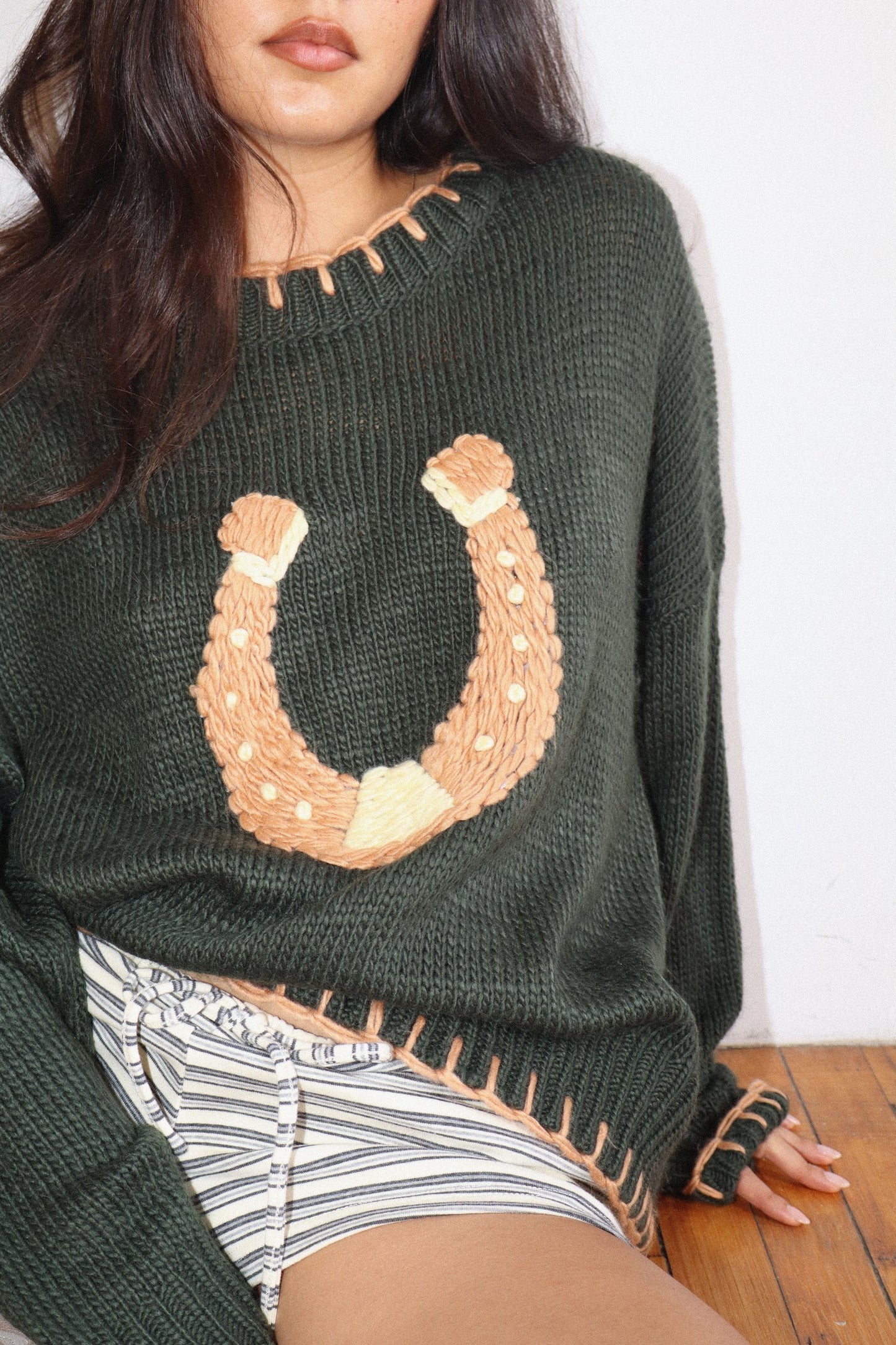 Headed West Knit Sweater