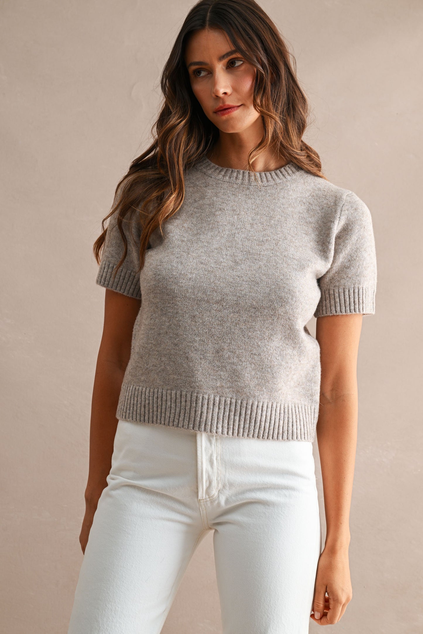 The Camden Sweater Top - Removable Matching Scarf (PRE-ORDER/AVAILABLE TO SHIP 8/13)