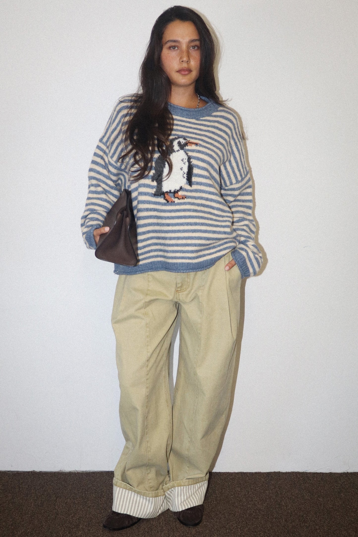 Penguin Stripe Sweater