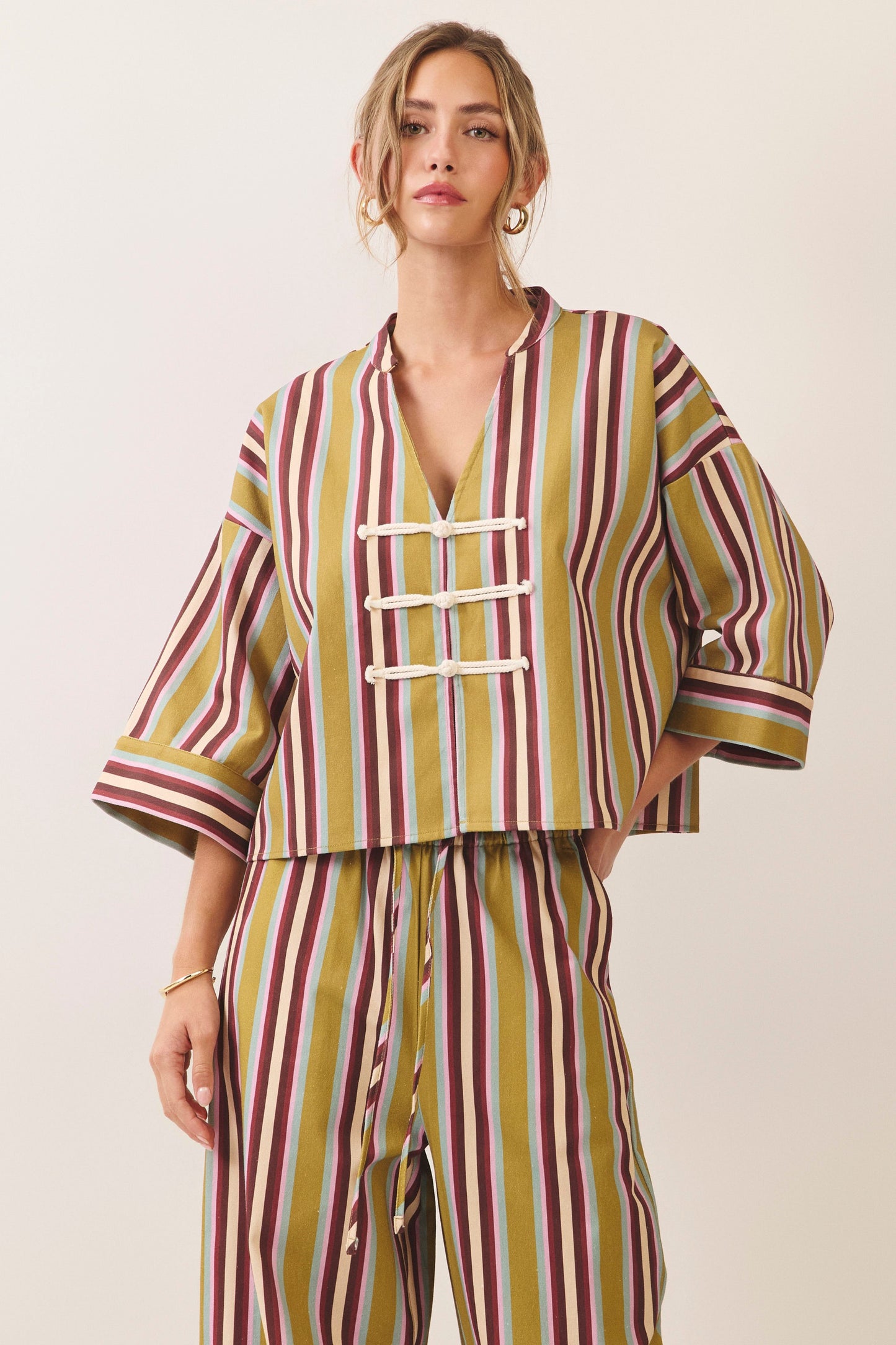 The Margot Stripe Blouse