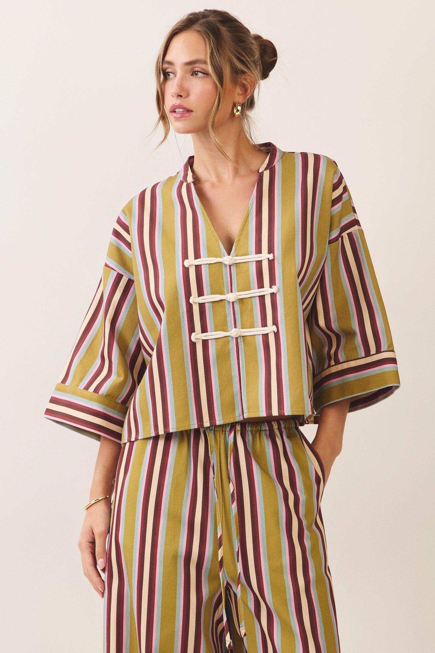 The Margot Stripe Blouse