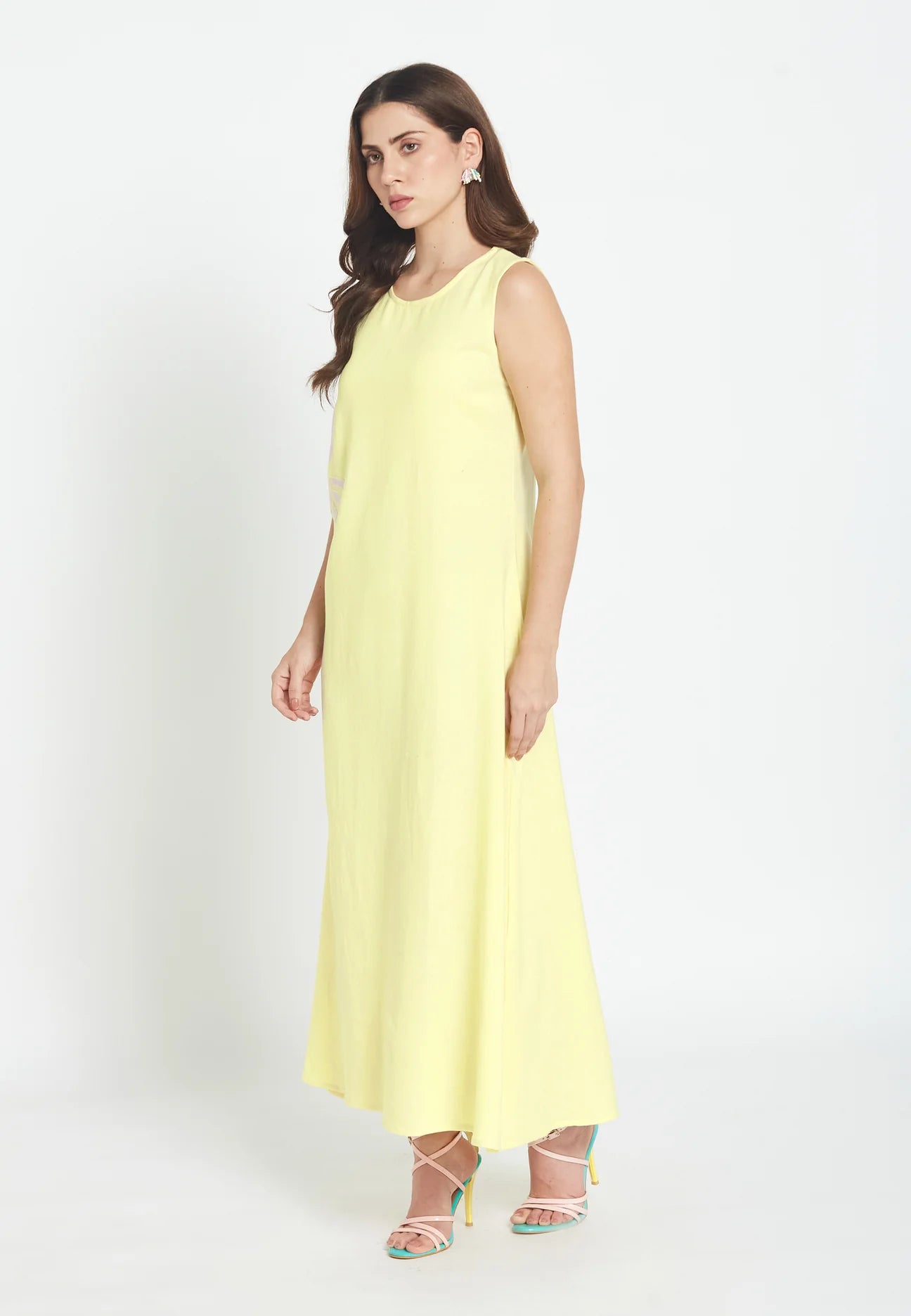 Coastal Crab Midi Dress