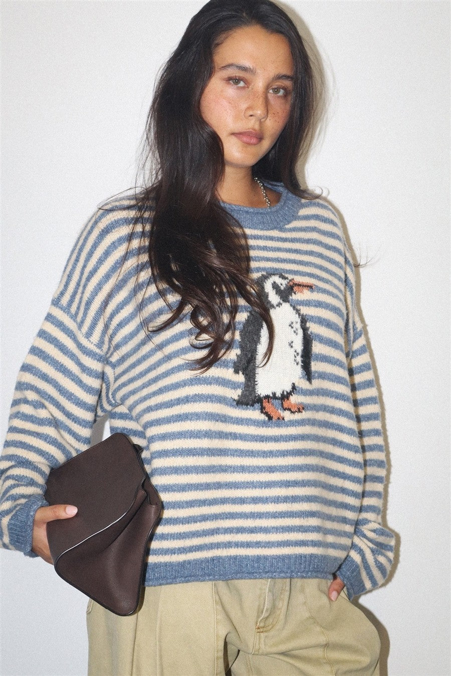 Penguin Stripe Sweater