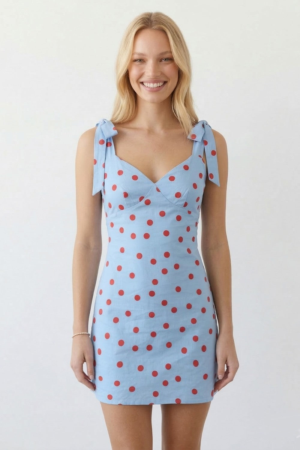 American Honey Polka Dot Mini Dress (PRE-ORDER/AVAILABLE TO SHIP 6/19)
