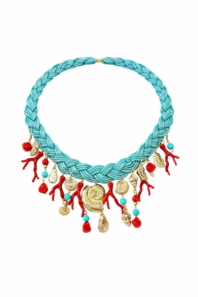 Coral Reef Statement Necklace