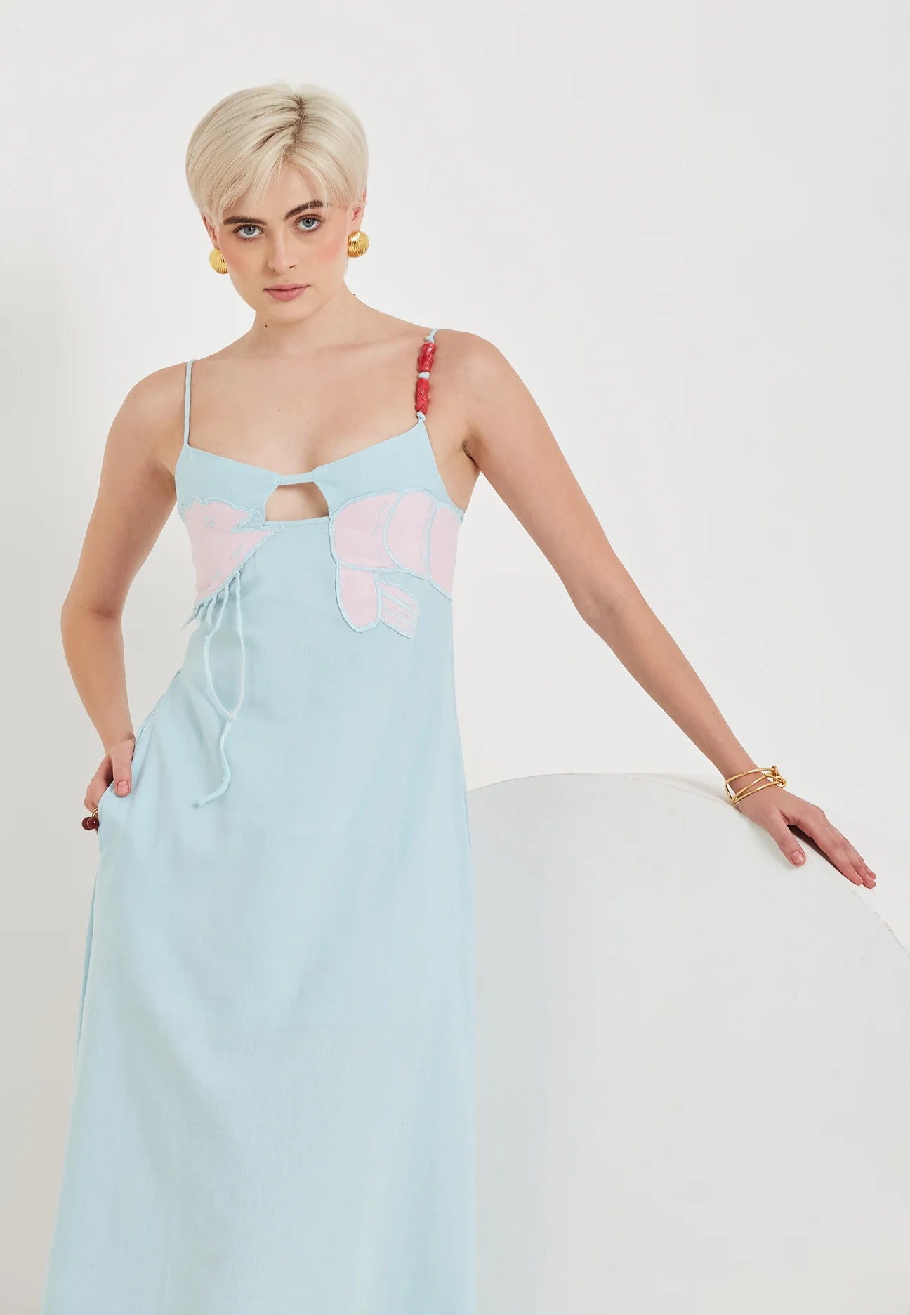 Lucky Catch Blue Dress