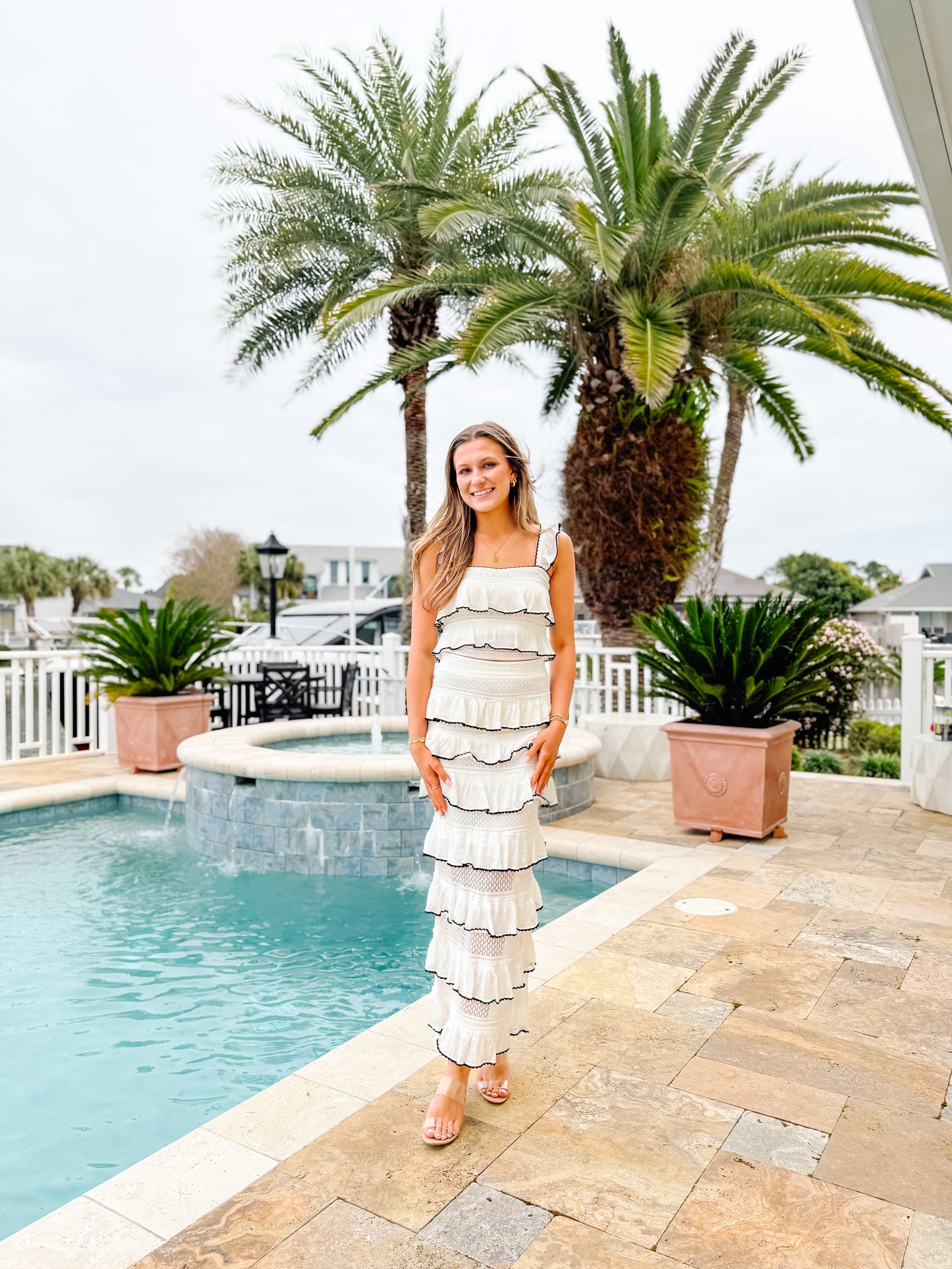 The Riviera Ruffle Set