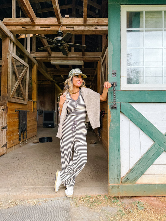 Living For The Weekend Striped Set