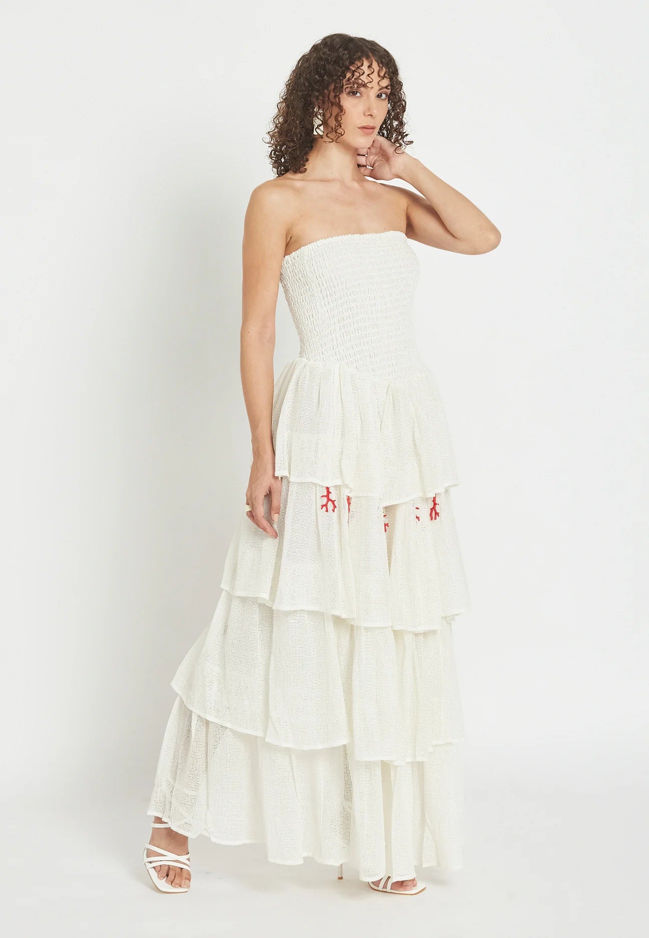 Seaside Tiered Maxi Dress