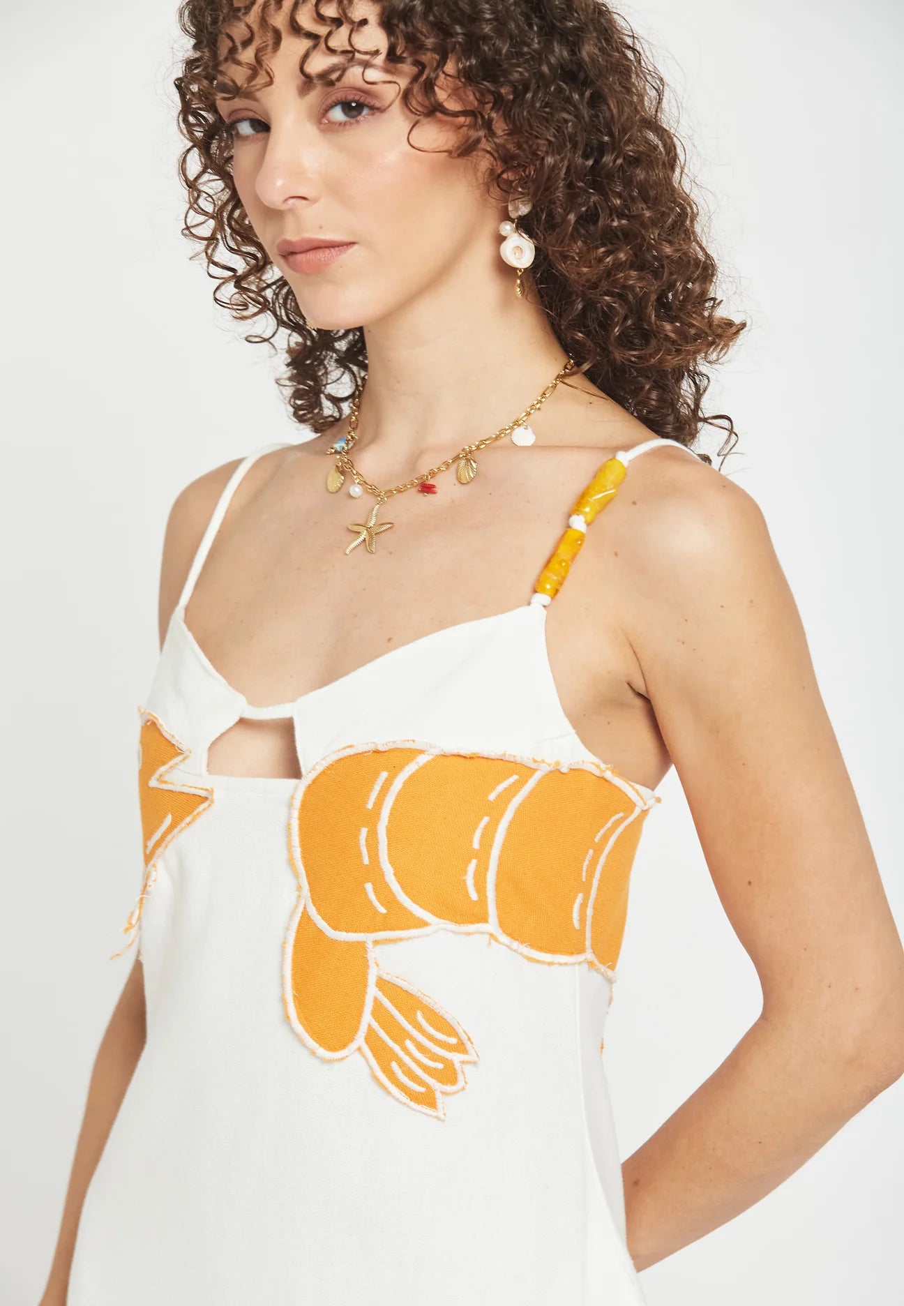 Lucky Catch Midi Dress